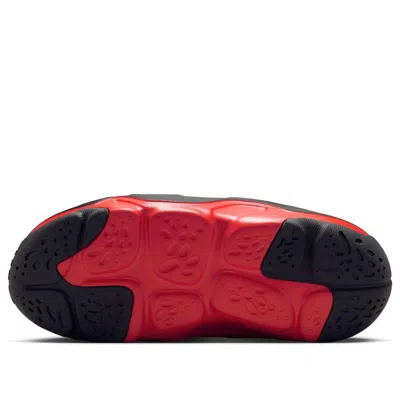 Air Jordan Roam Slides 'black Gym Red' In Black