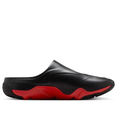 Air Jordan Roam Slides 'black Gym Red' In Black