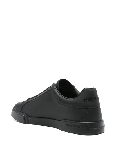 Dolce & Gabbana Portofino Sneakers In Purple