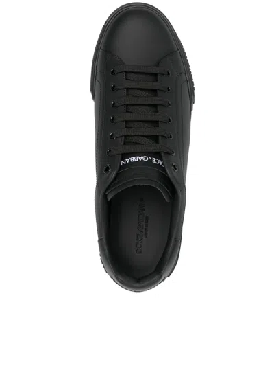 Dolce & Gabbana Portofino Sneakers In Purple
