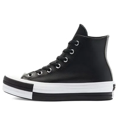 Converse (wmns)  Ctas Double Stack Lift Hi White Black Sneakers 'black White'