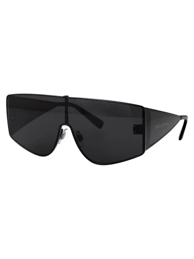 Dolce & Gabbana Squared Sunglasses 0 Dg2305 01/87 In Black