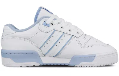 Adidas Originals (wmns) Adidas Rivalry Low 'glow Blue' In Multi