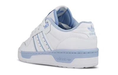 Adidas Originals (wmns) Adidas Rivalry Low 'glow Blue' In Multi