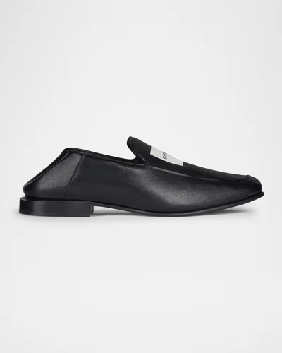 Givenchy Glossy Round Toe Loafers In Black