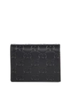 GUCCI GG Leather Card Case