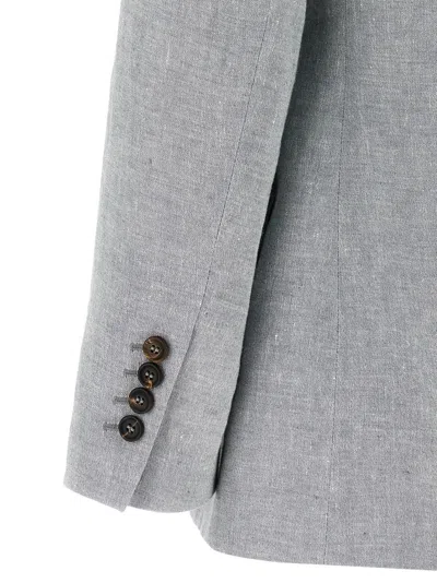 Brunello Cucinelli Blazer Sparkling In Gray