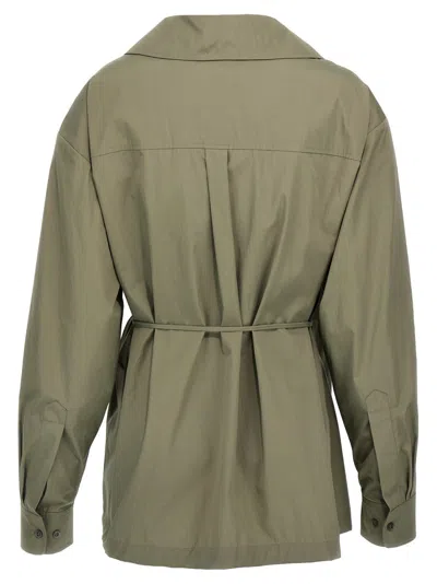 Dries Van Noten Cedo Shirt And Blouse Green In Green