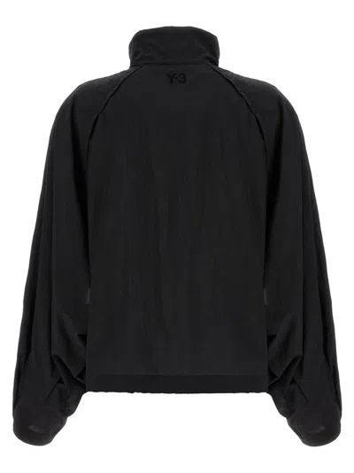 Y-3 Open Sleeve Sweatshirt With Back Opening In Black