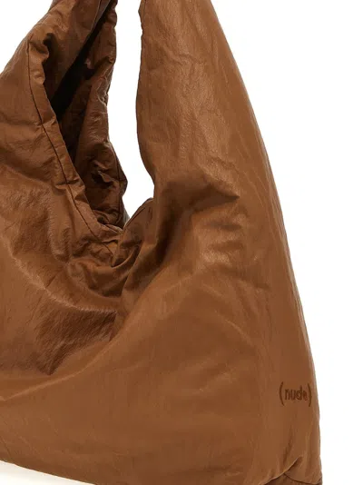 Nude Knit Hobo Shoulder Bags