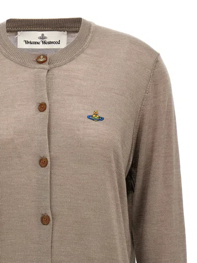 Vivienne Westwood Bea Sweaters And Cardigans Beige In Brown
