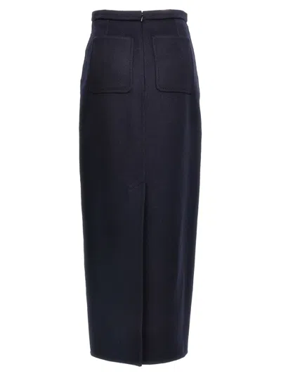 Max Mara Palo Skirts Blue In Blue