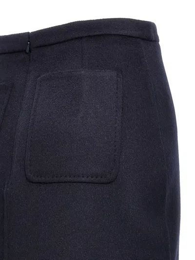 Max Mara Palo Skirts Blue In Blue