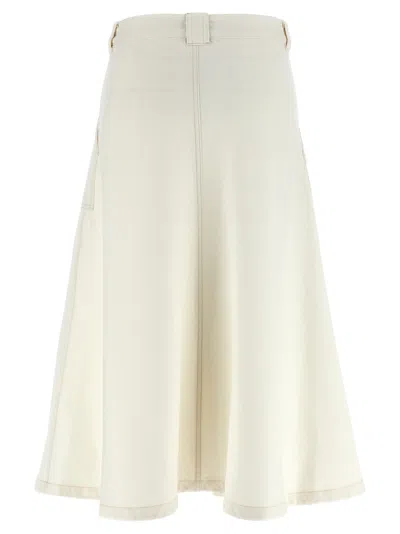 Apc A.p.c. "laurie" Skirt In White