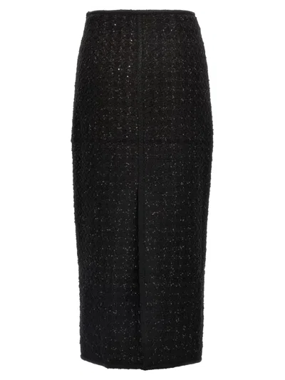 Rotate Birger Christensen Rotate Birgerchristensen Boucle Maxi Skirt