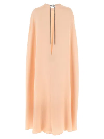 Max Mara Pink Managua Dress In Orange
