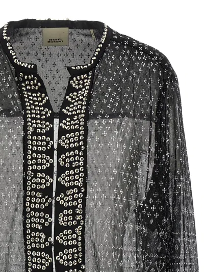 Isabel Marant Nickie Blouse In Black