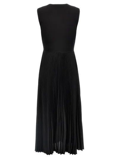 Theory Admiral Crepe Sleeveless Dress In Black