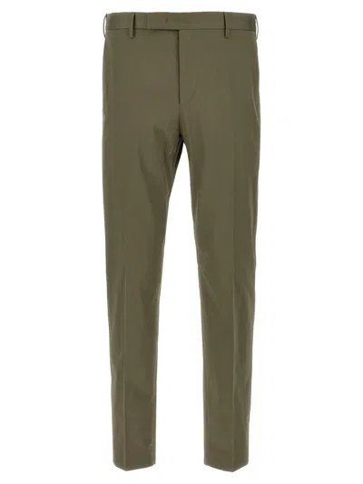 Pt Torino Green Dieci Pants In Green