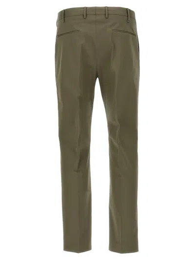 Pt Torino Green Dieci Pants In Green