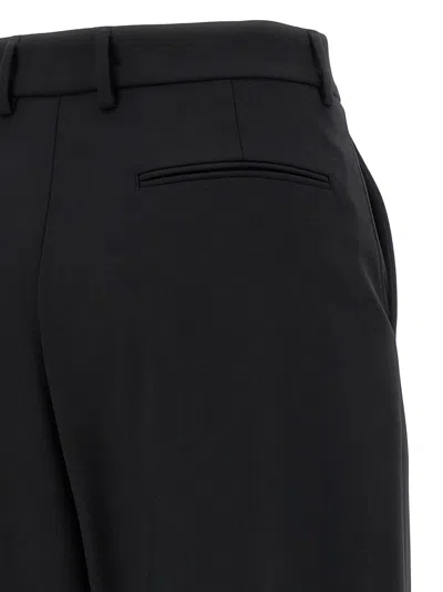 Giuseppe Di Morabito Straight Leg Stretch Wool Trousers In Black