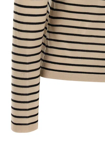 Max Mara Kenya Sweaters And Cardigans Beige In White