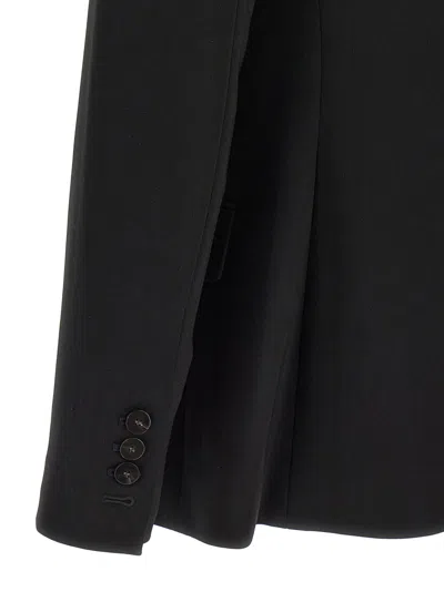 Theory Tailored Blazer With Back Vent And Cuffs In Black