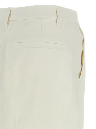 Brunello Cucinelli Midi Length Wrap Skirt With Back Pocket