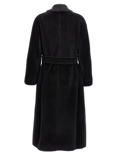 Max Mara Usa Coats And Trench Coats Black In Black