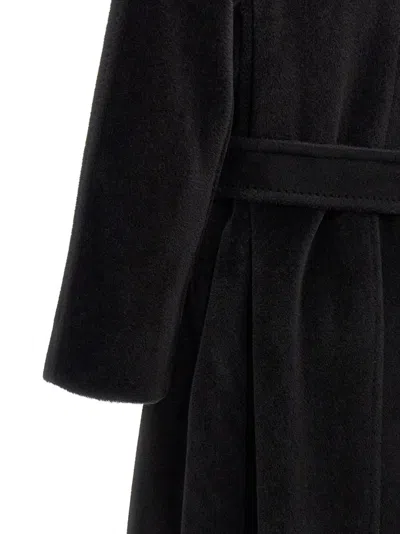 Max Mara Usa Coats And Trench Coats Black In Black