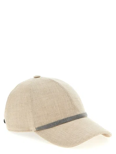 Brunello Cucinelli 'shiny Band' Cap