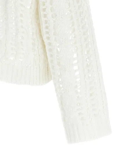 Brunello Cucinelli Crochet Sweater Sweaters And Cardigans
