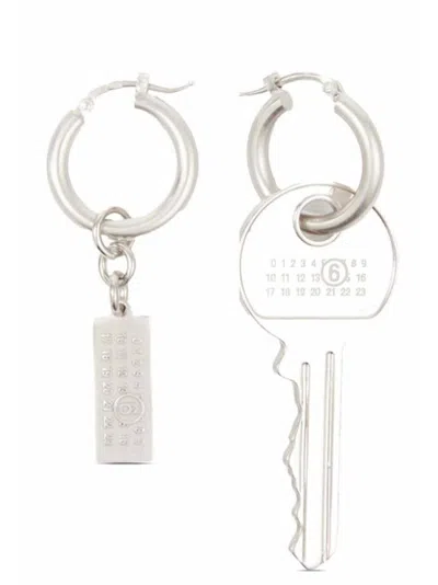 Mm6 Maison Margiela Mm6 By Maison Margiela 'chiave' Earrings
