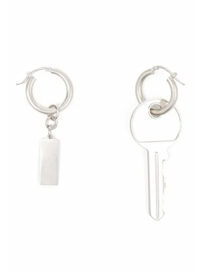 Mm6 Maison Margiela Mm6 By Maison Margiela 'chiave' Earrings