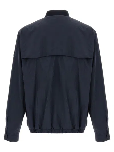 Moncler Genius Tatenen 3 Moncler Mercedes-benz Designed By Nigoldeneye Cotton Blend Jacket In Blue