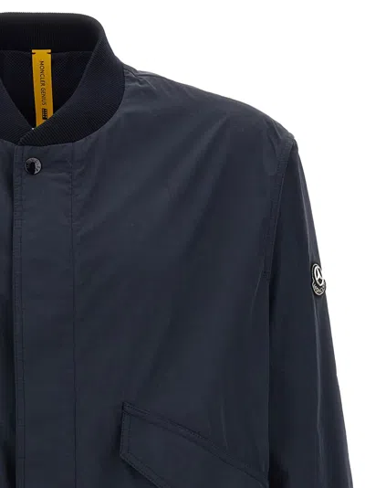 Moncler Genius Tatenen 3 Moncler Mercedes-benz Designed By Nigoldeneye Cotton Blend Jacket In Blue