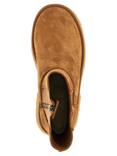 Ugg Classic Twin Seam New Heights Ankle Boots In Brown