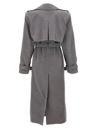 Attico Double-breasted Trench Coat