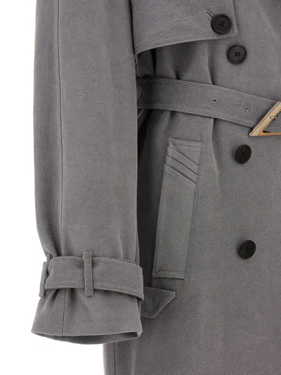 Attico Double-breasted Trench Coat