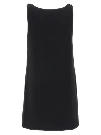 Max Mara Delis Mini Dress In Black