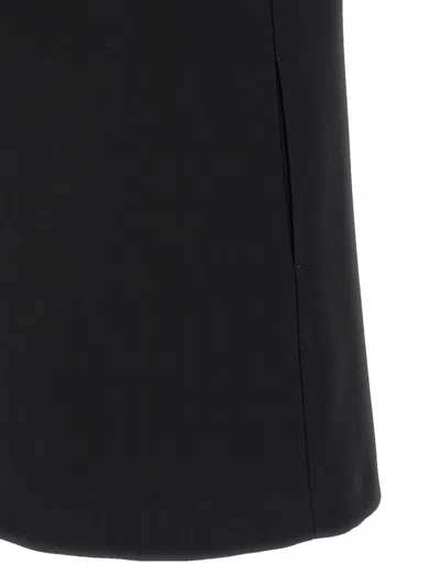 Max Mara Delis Mini Dress In Black