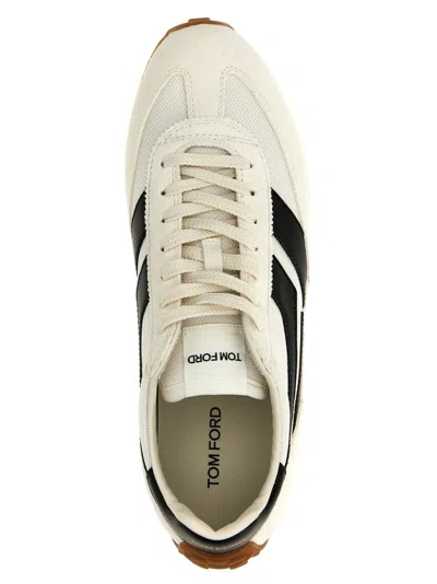 Tom Ford Mick Suede And Mesh Sneakers Shoes