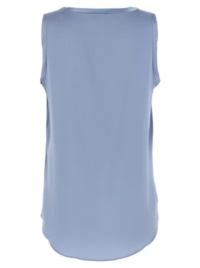 Brunello Cucinelli Stretch Silk Satin Top