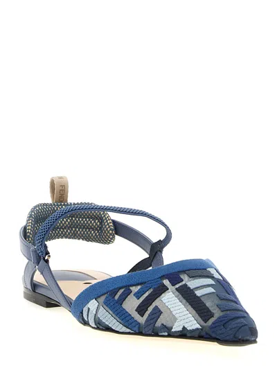 Fendi Colibrì Lite Slingback Ballets