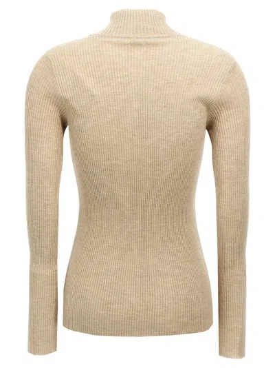 Brunello Cucinelli Ribbed Lurex Cashmere Blend Cardigan