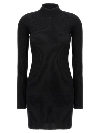 Courrèges 'solar Light Rib' Dress