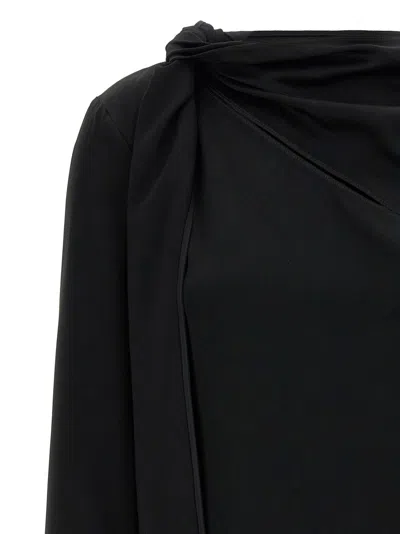 Givenchy Viscose Blend Blouse With Adjustable Sash