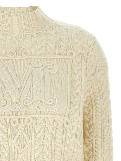 Max Mara Miranda Sweaters And Cardigans White