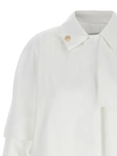 Max Mara Baba Coats And Trench Coats White