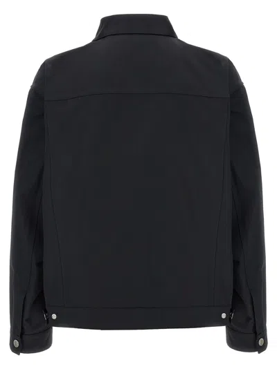 Dsquared2 'ever Jean D2' Jacket In Black